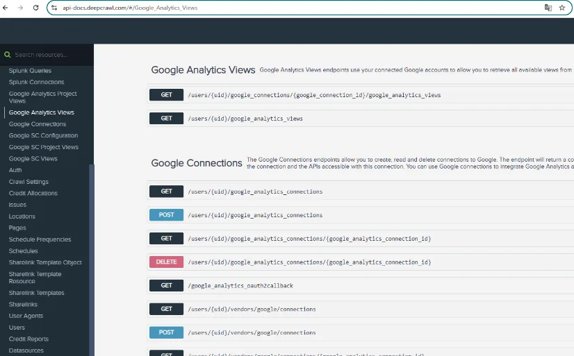 צילום מסך של deepcrawl