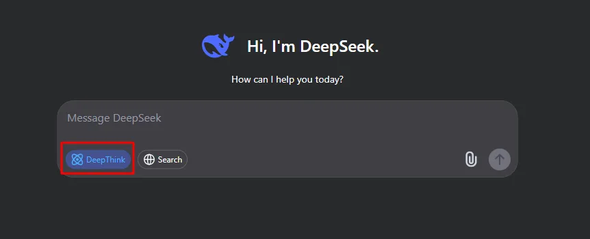 צילום מסך מתוך DeepSeek