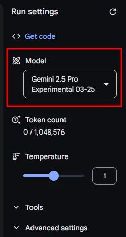 מודל gemini 2.5 pro