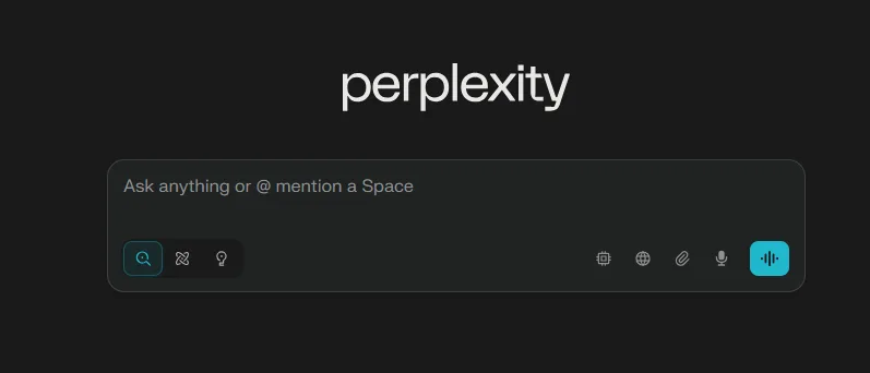 צילום מסך שימוש בPerplexity