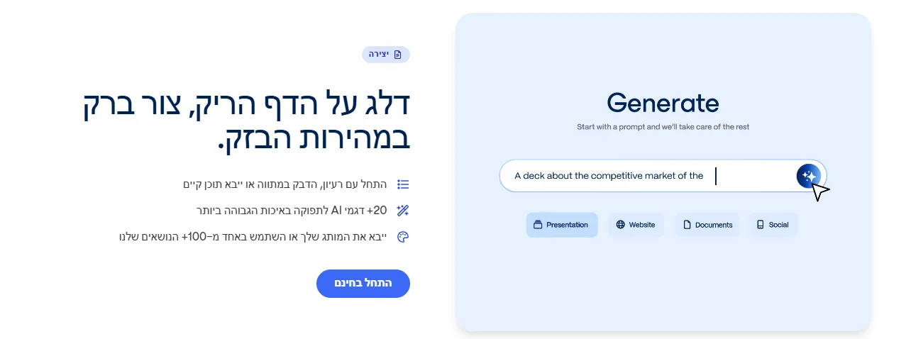 פיצרים של gamma 