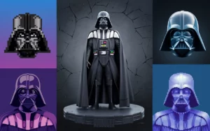 דארת ווידר בעוד כמה סגנונות שונים