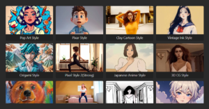 סוגי וידיאו שונים לבחירה בVideo to video