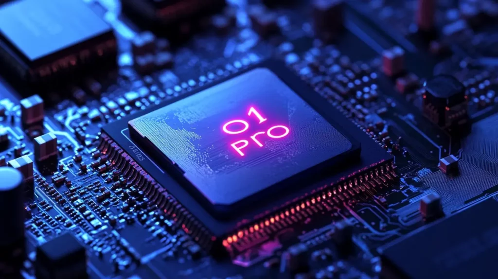 ציפ מחשב שכתוב על הציפ O1 Pro