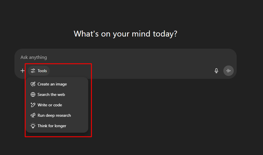 שימוש בTools של ChatGPT