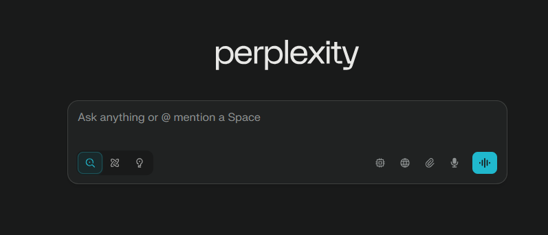 צילום מסך שימוש בPerplexity