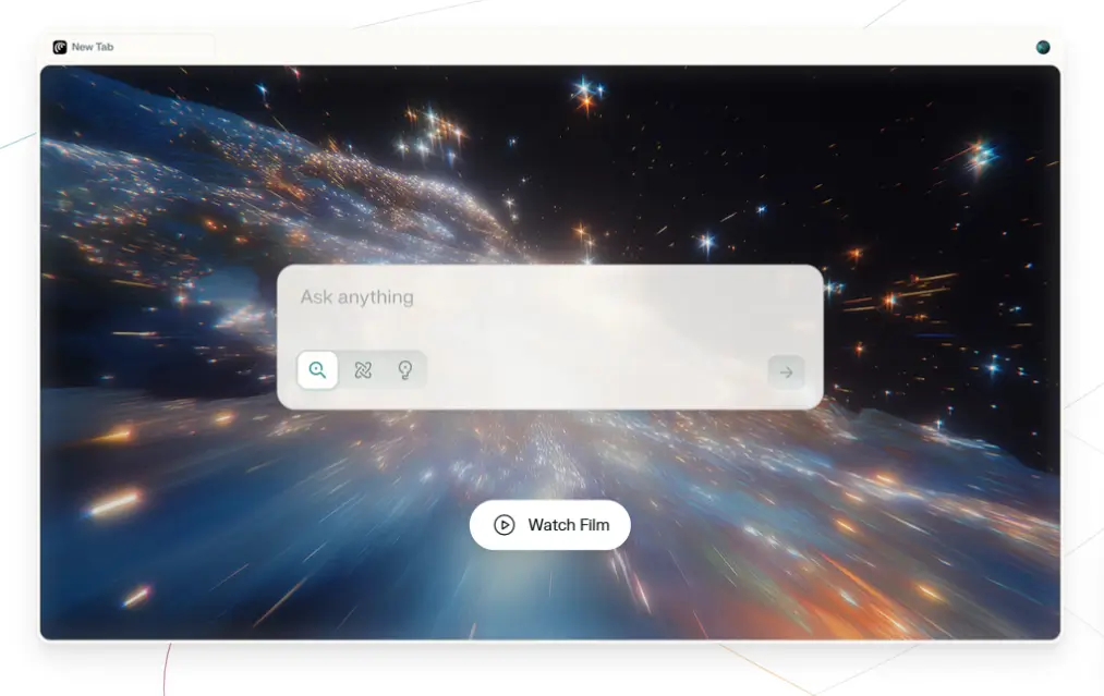 comet ממשק משתמש