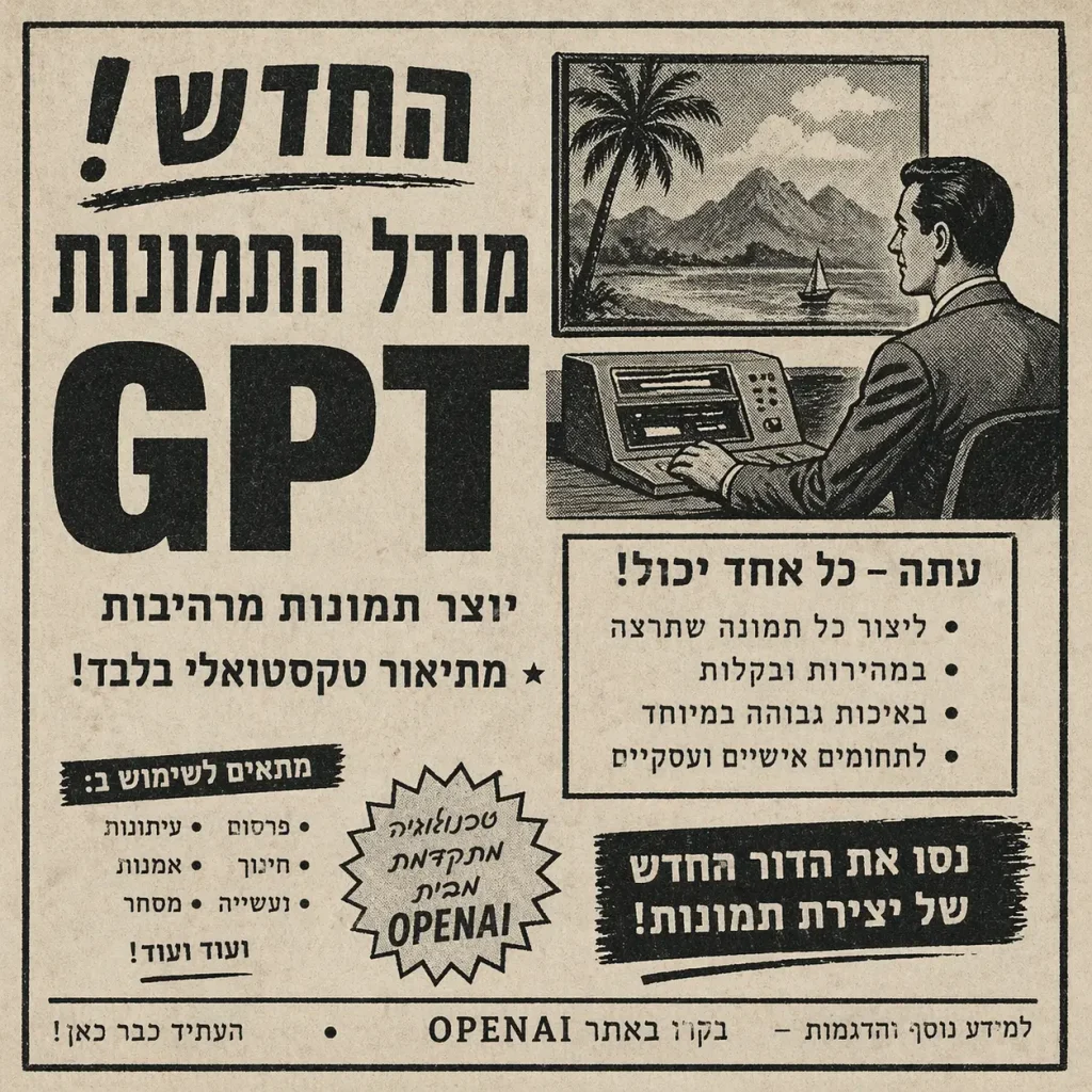 מודעה בסגנון 1960