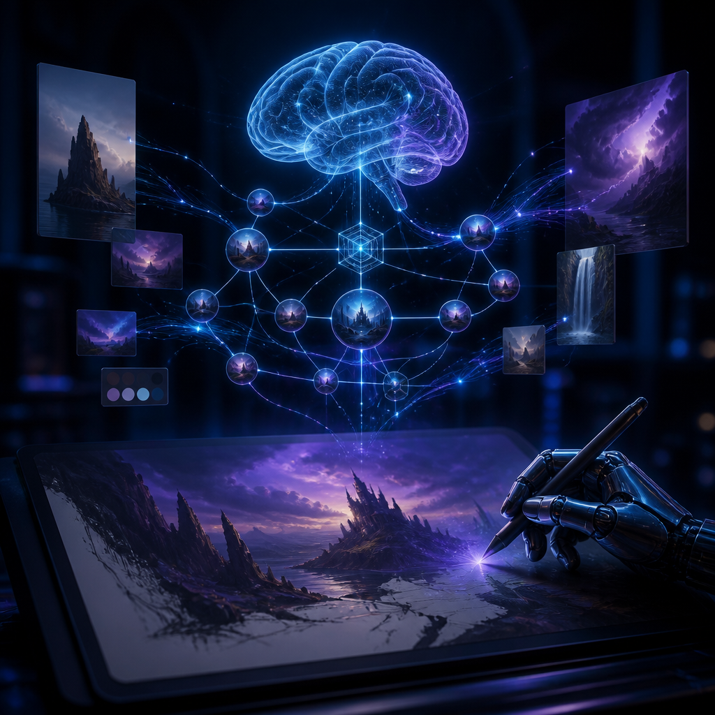 Muse Spark חושב ומתכנן לפני יצירת התמונה ב-Meta Muse